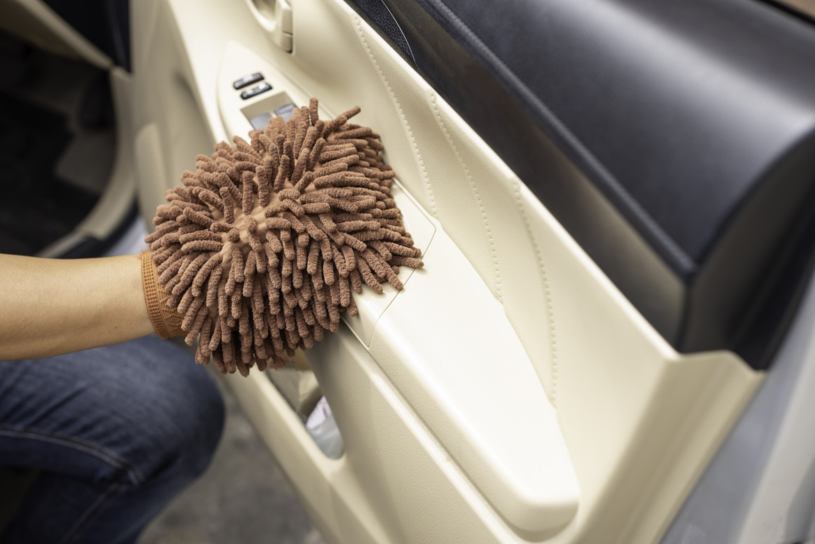 Spring Cleaning Tips for Car Interiors - Car door Cleaning