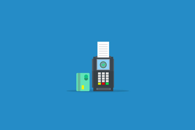 card machine illustration