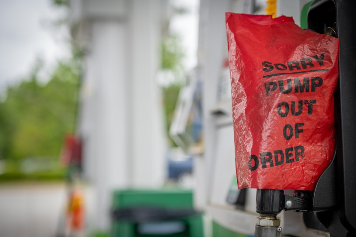 Out of order fuel pump