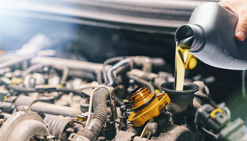 maintaining a lease car with an oil change