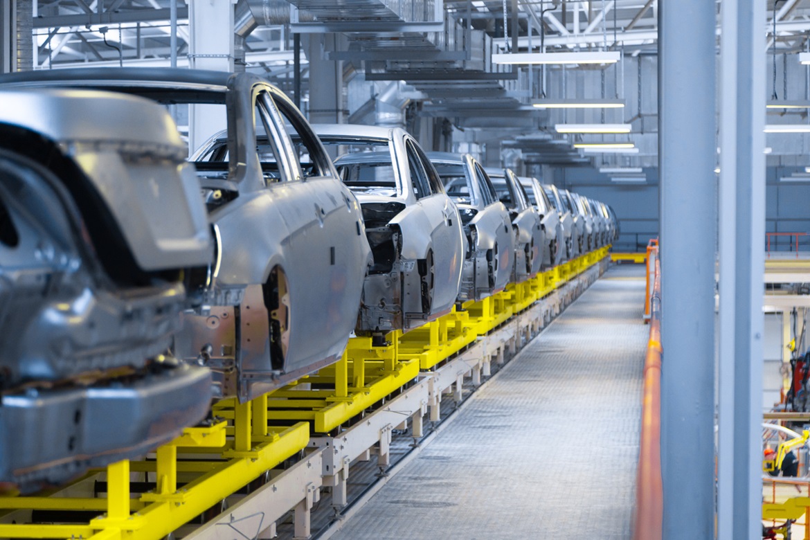 UK'S first EV battery gigafactory - production line