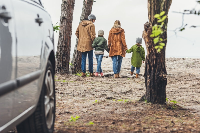 The Best Hybrid Family Cars to Lease - Family in The Woods